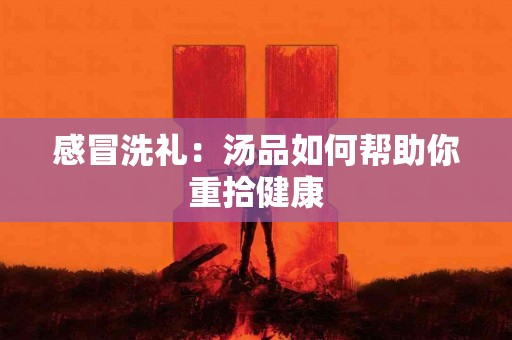 感冒洗礼：汤品如何帮助你重拾健康