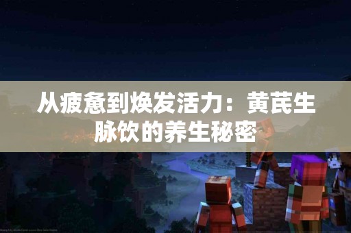 从疲惫到焕发活力：黄芪生脉饮的养生秘密