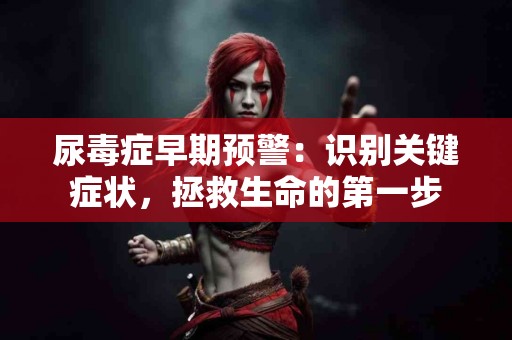 尿毒症早期预警：识别关键症状，拯救生命的第一步