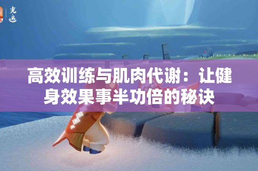 高效训练与肌肉代谢：让健身效果事半功倍的秘诀