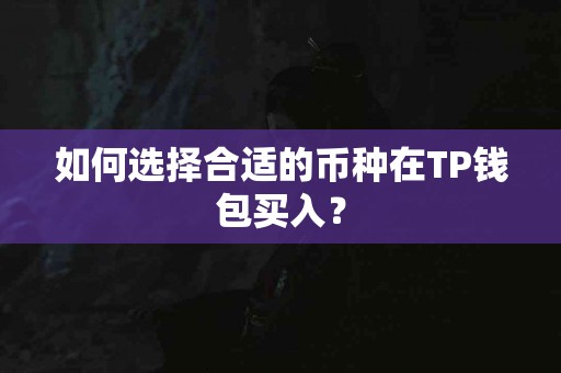 如何选择合适的币种在TP钱包买入？