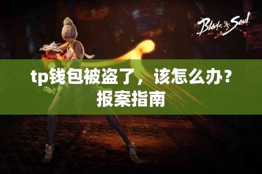 tp钱包被盗了，该怎么办？报案指南