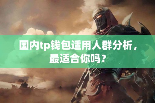 国内tp钱包适用人群分析，最适合你吗？
