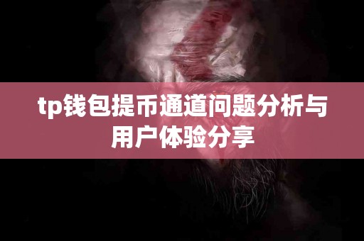 tp钱包提币通道问题分析与用户体验分享