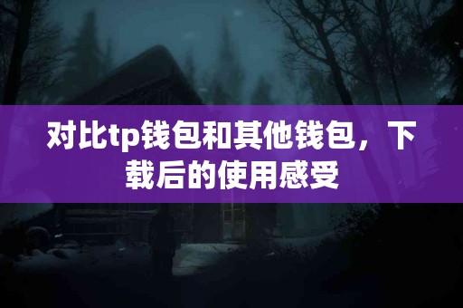 对比tp钱包和其他钱包，下载后的使用感受
