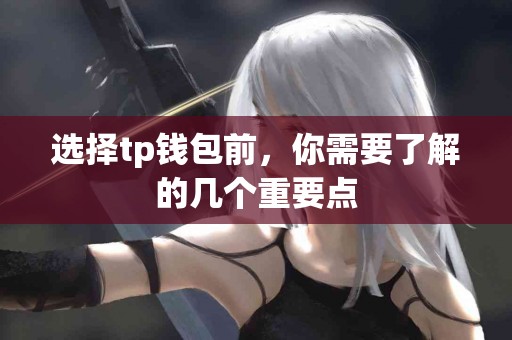 选择tp钱包前，你需要了解的几个重要点