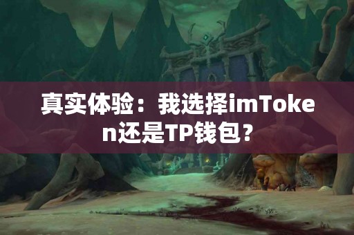 真实体验：我选择imToken还是TP钱包？