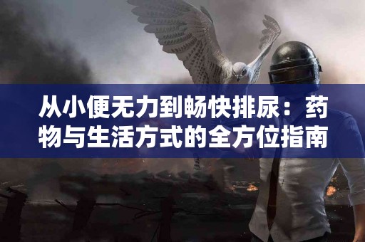 从小便无力到畅快排尿：药物与生活方式的全方位指南