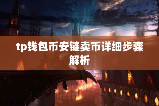 tp钱包币安链卖币详细步骤解析