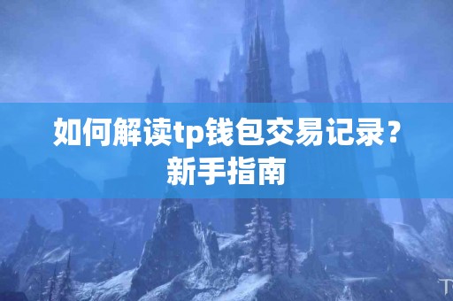 如何解读tp钱包交易记录？新手指南