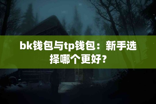 bk钱包与tp钱包：新手选择哪个更好？