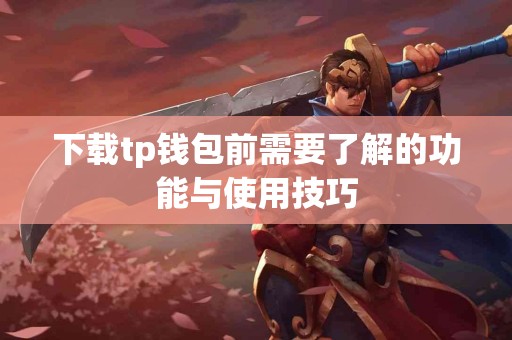 下载tp钱包前需要了解的功能与使用技巧