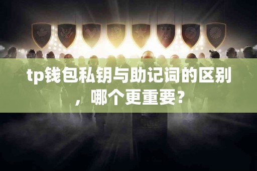 tp钱包私钥与助记词的区别，哪个更重要？