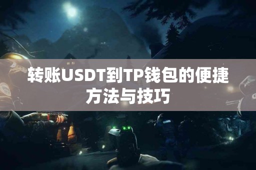转账USDT到TP钱包的便捷方法与技巧