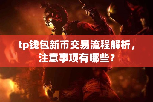 tp钱包新币交易流程解析，注意事项有哪些？