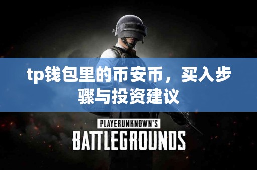 tp钱包里的币安币，买入步骤与投资建议