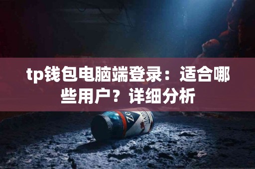 tp钱包电脑端登录：适合哪些用户？详细分析