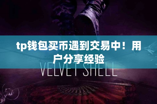 tp钱包买币遇到交易中！用户分享经验