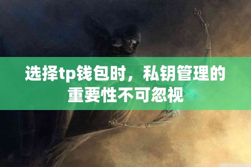 选择tp钱包时，私钥管理的重要性不可忽视